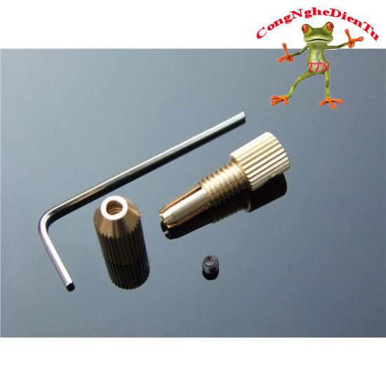 Đầu kẹp mũi khoan 2,5 - 3,2 trục 3.17mm