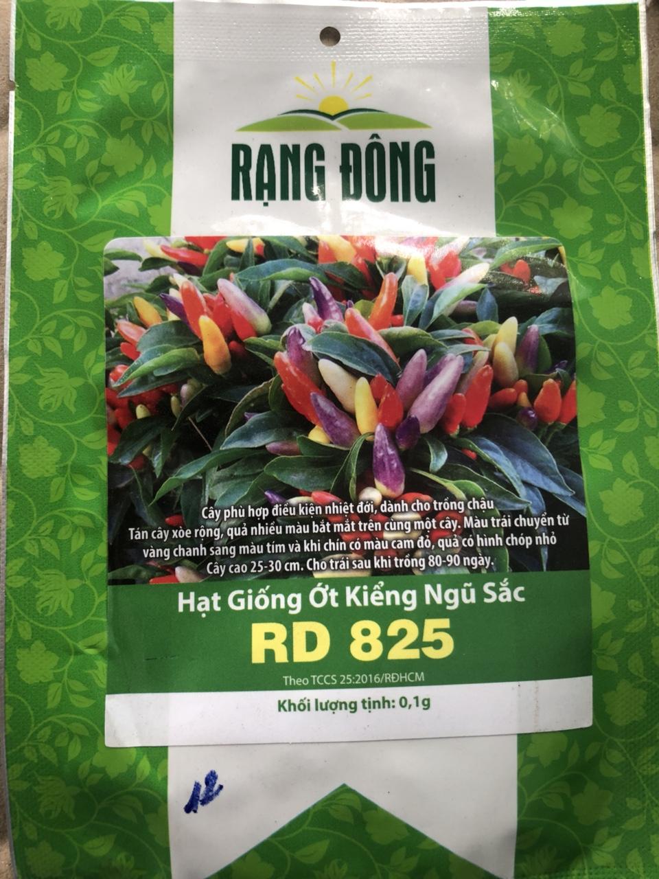 GIỐNG ỚT KIỂNG NGŨ SẮC