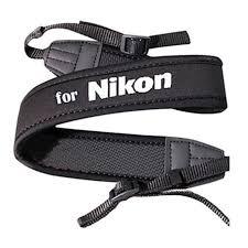 [HCM]Dây đeo chống mỏi cho Nikon (Đen)