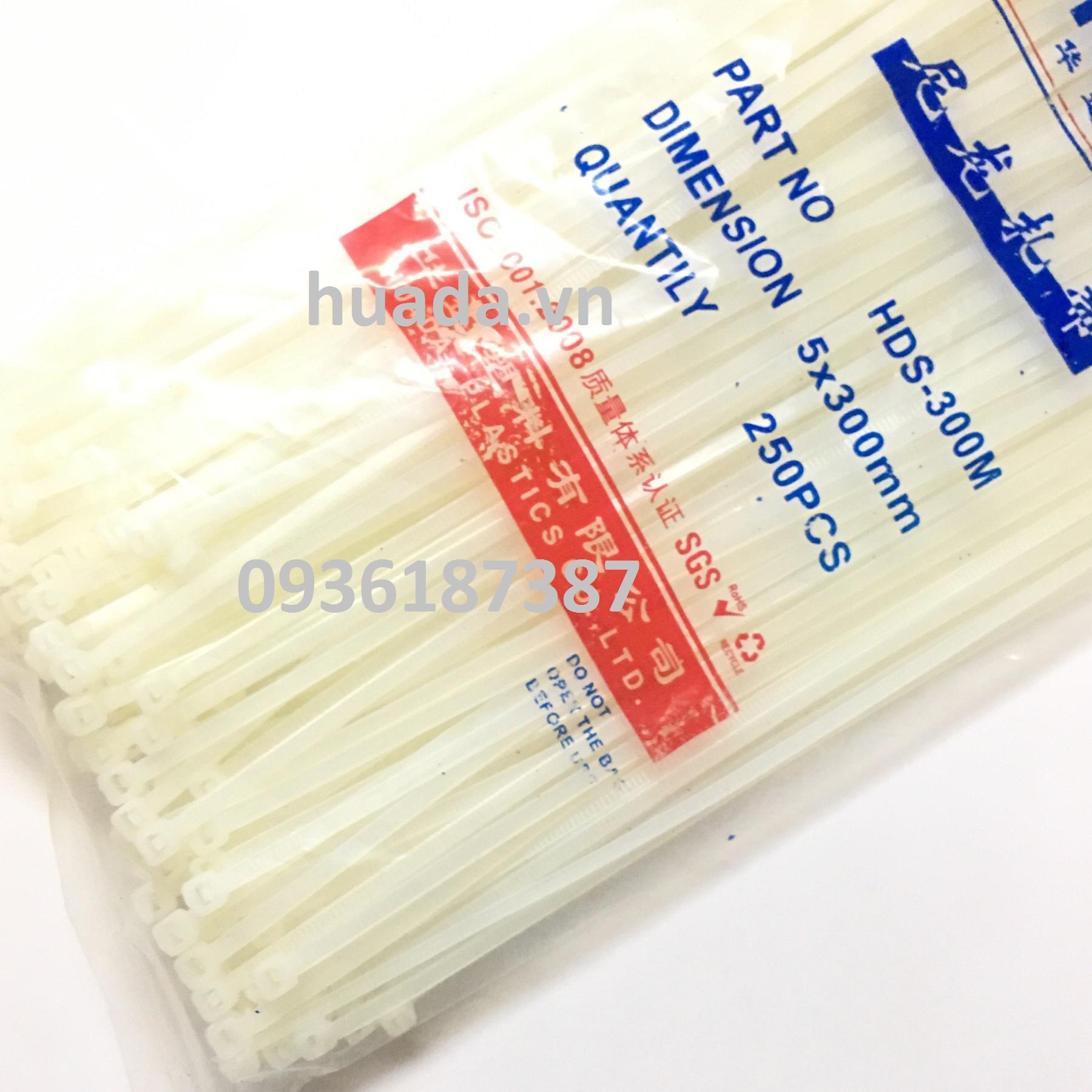 Nylon cable tie 30cm - 250 pcs (3.6x300 mm)