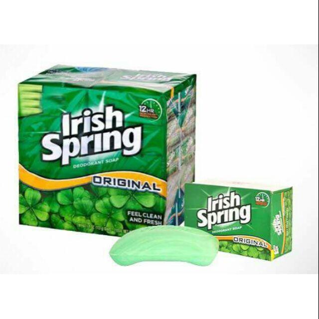 [HCM]Lốc 20 cục xà phòng Irish Spring 104.8g X 20 cục