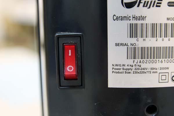 Quạt sưởi Ceramic FujiE CH-2000