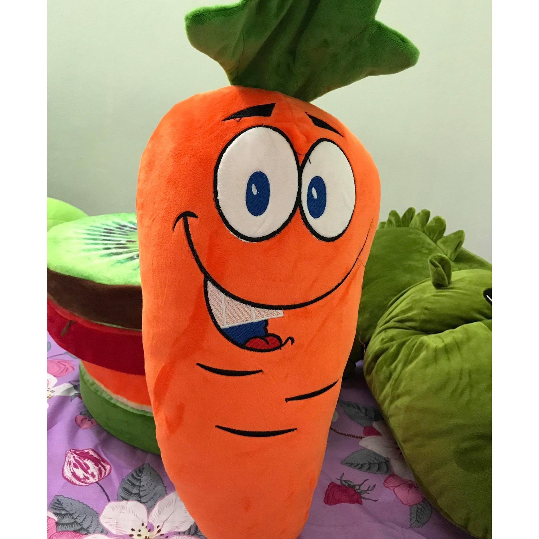 gối ôm hình cà rốt đáng yêu 110cm