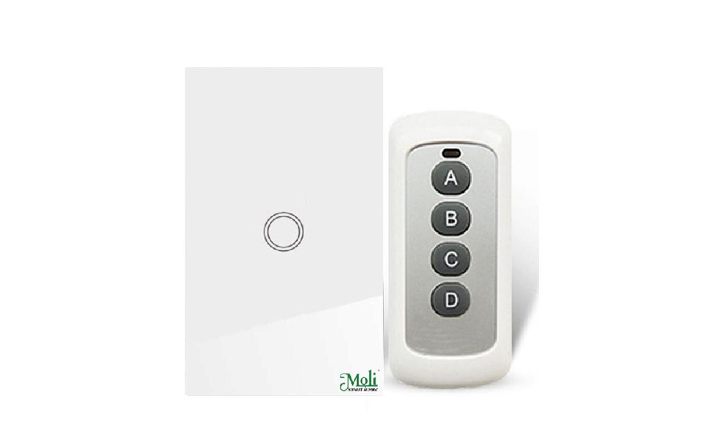 CÔNG TẮC CẢM ỨNG ĐÈN KÈM REMOTE