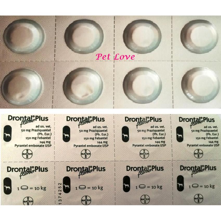 1 Viên Thuốc Tẩy Giun Sán Cho Chó Drontal - Kún Miu