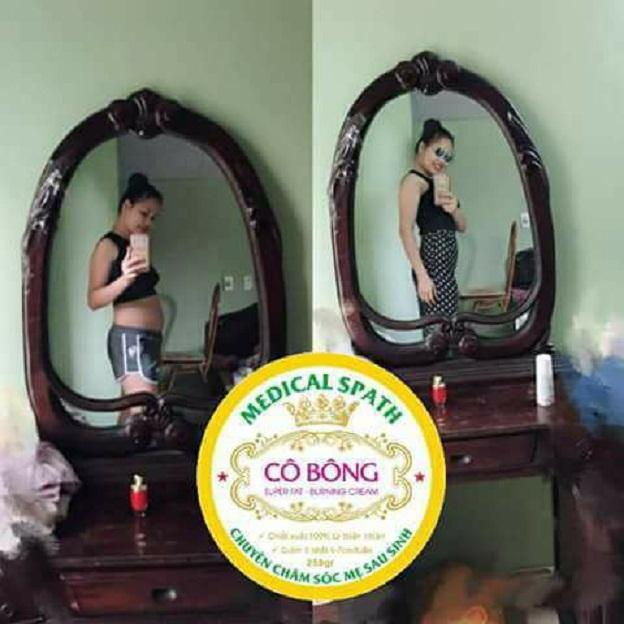 Bộ 10 kem tan mỡ Cô Bông (250g/hộp)