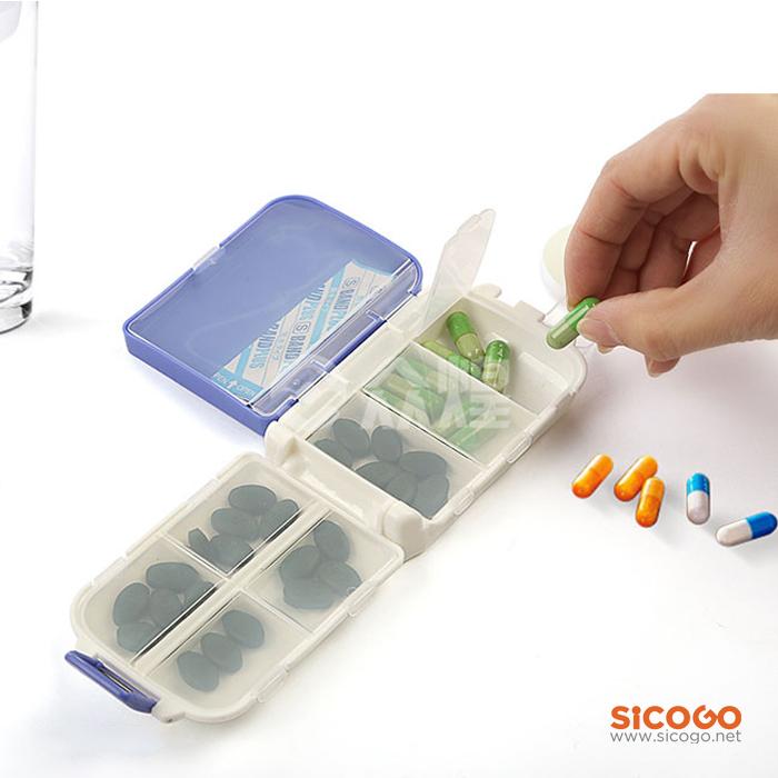 [HCM]Hộp đựng thuốc 3 tầng 8 ngăn