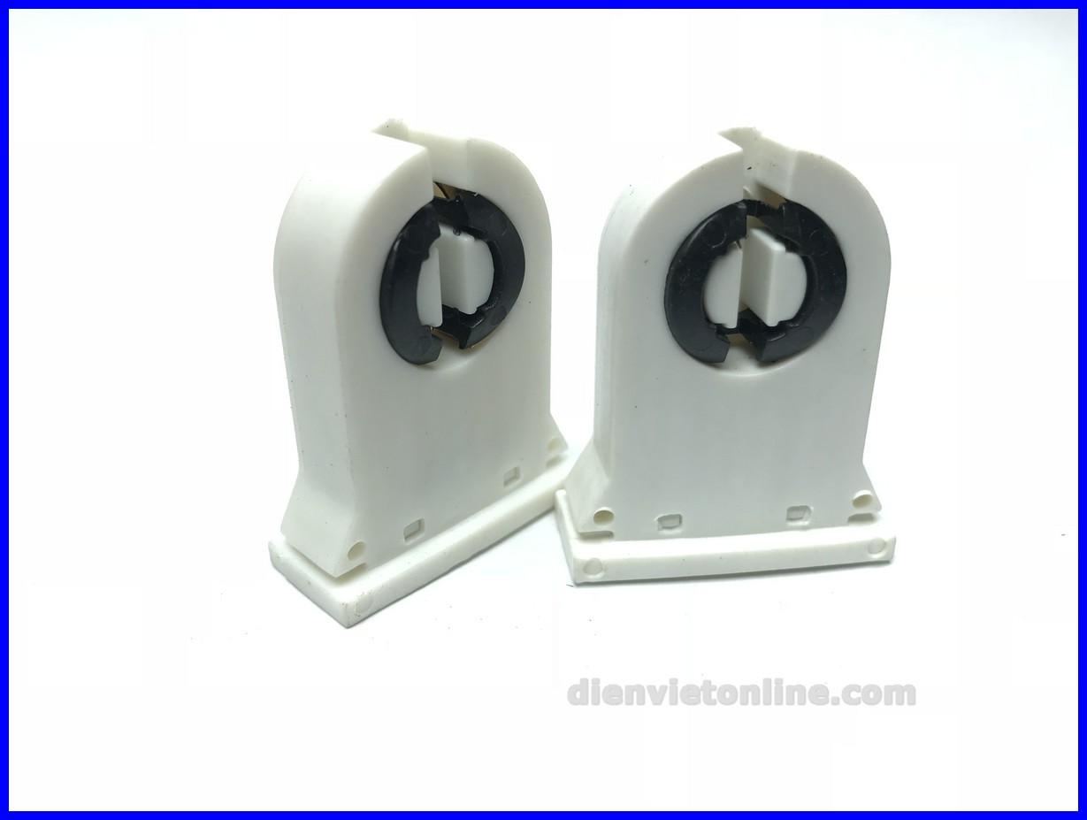 [Combo] 2 đầu máng đèn mỏng ĐƠN / ĐÔI cao cấp - Điện Việt