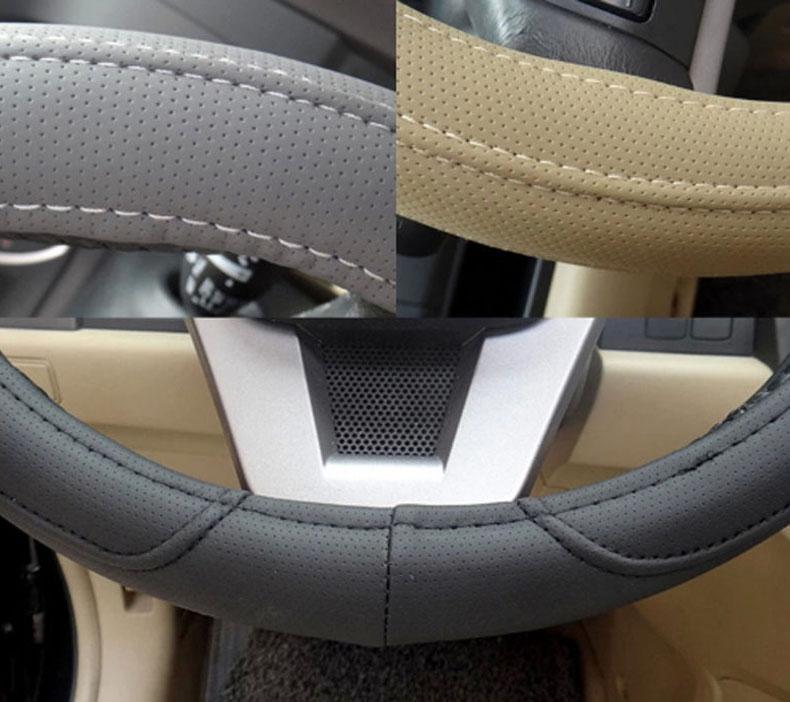Bọc vô lăng Kang An 38cm (Màu đen)