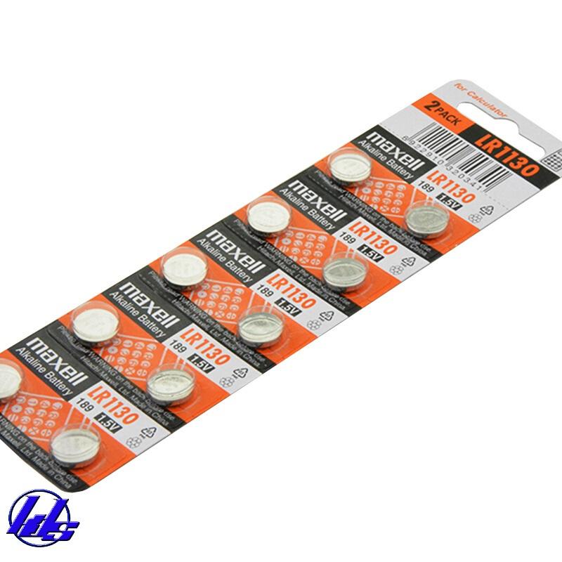 Pin Maxell LR1130-189-AG10 - Vỉ 10 viên