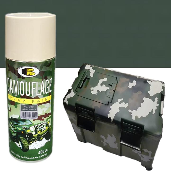 Sơn màu lính Army Green- Camouflage Bosny