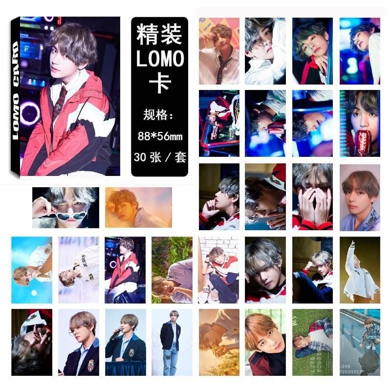 LOMO CARD hình các thành viên BTS