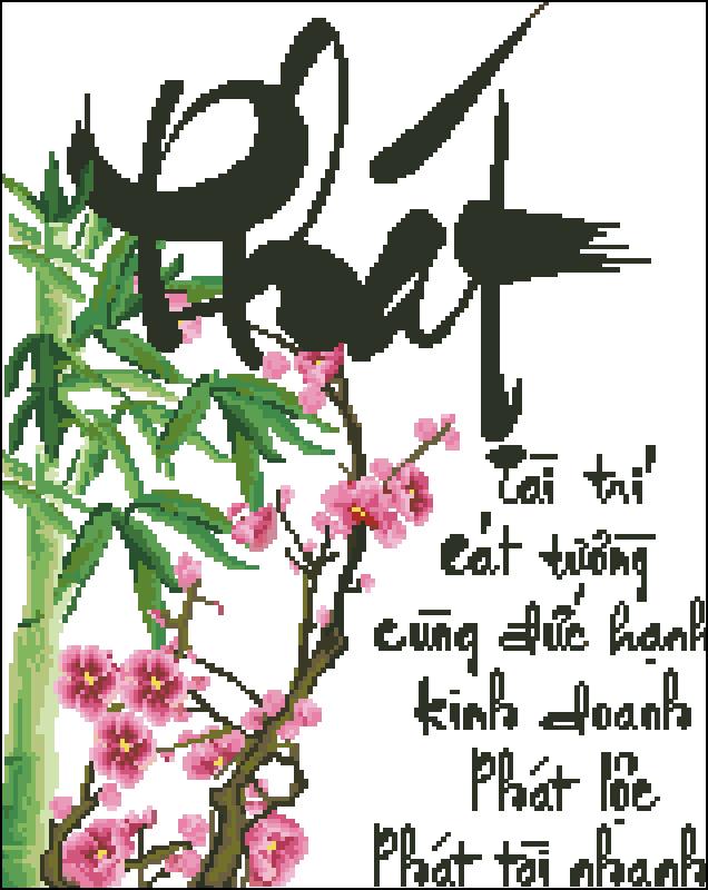Tranh Thêu Chữ Thập Phát