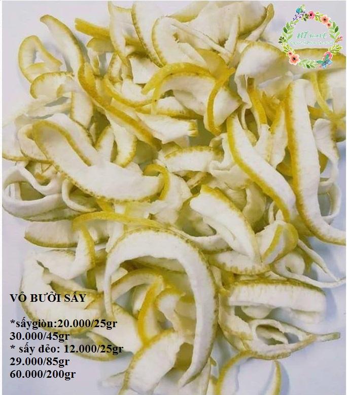 Vỏ bưởi sấy dẻo