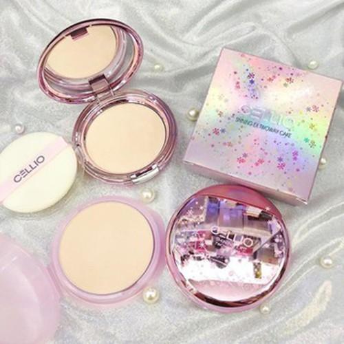 Phấn trang điểm Celilo Shining Ex Twoway Cake Hàn Quốc 12g ( 2 lõi )