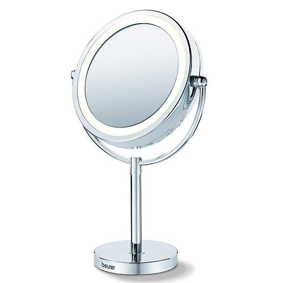 Gương trang điểm phóng to 5 lần có đèn beurer bs 69 - hàng nhập khẩu