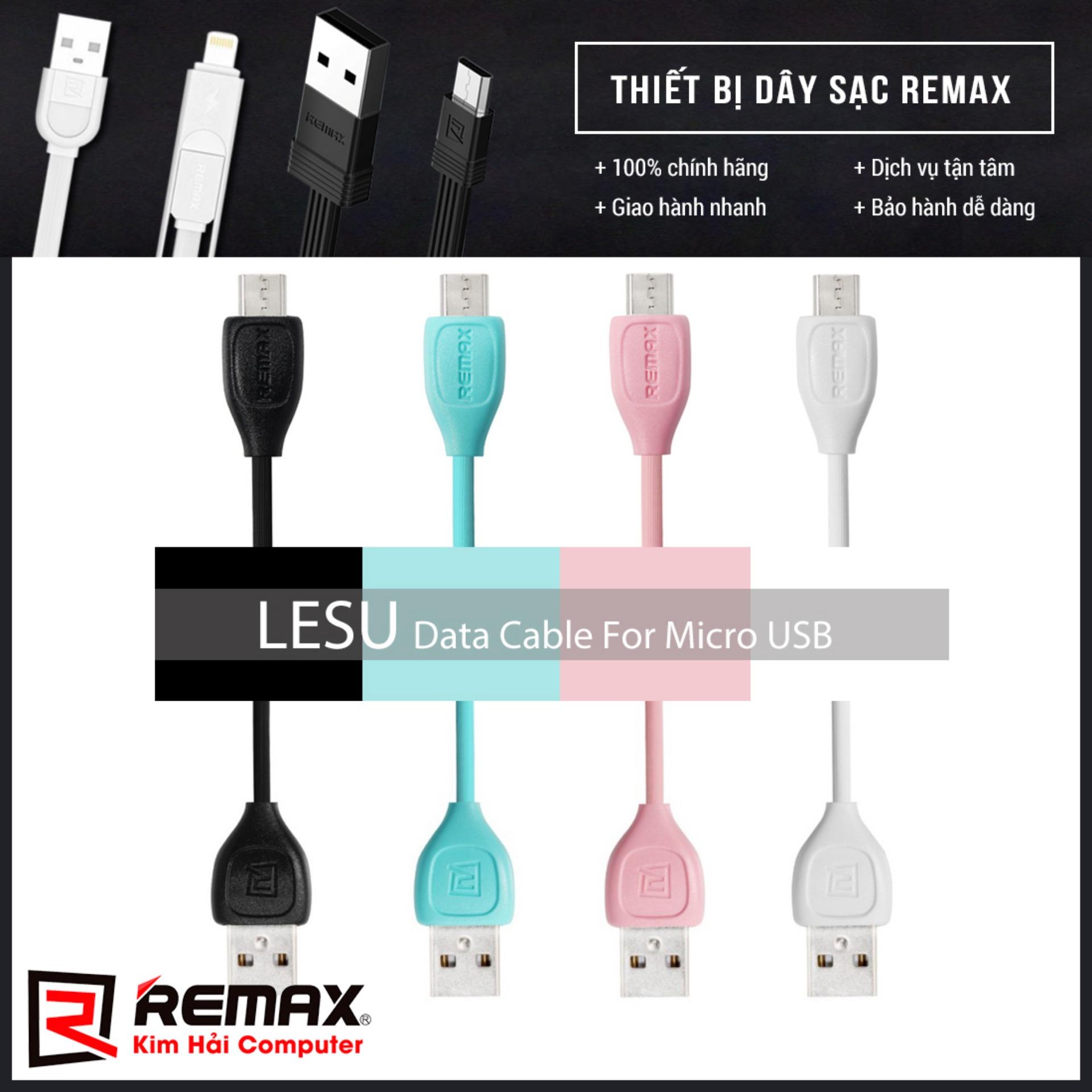 CÁP SẠC ANDROID REMAX RC-050M (Xanh) - Kim Hải Computer