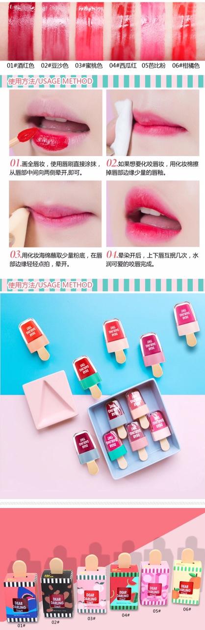 Son que kem Dear Darling Tint của Novo