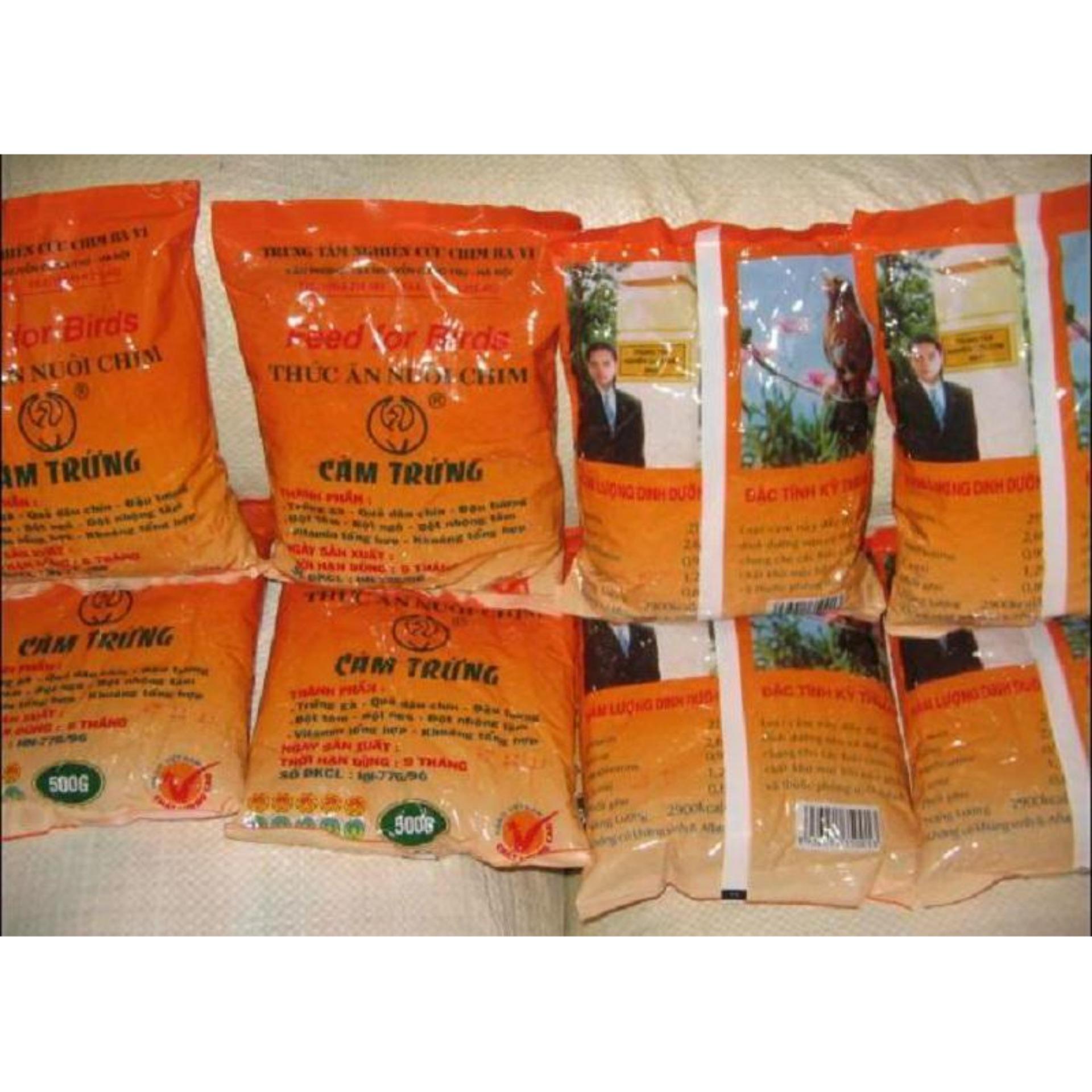 cám chim (2 gói cám chim bavi 500gr)