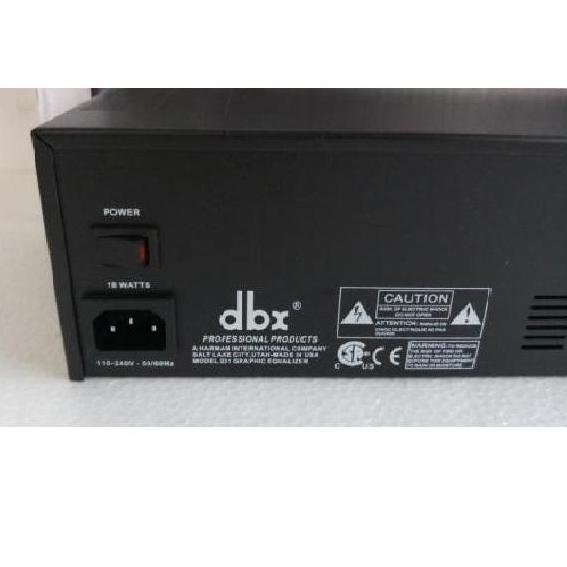 [HCM]Đầu lọc xì Equalizer dbx 231