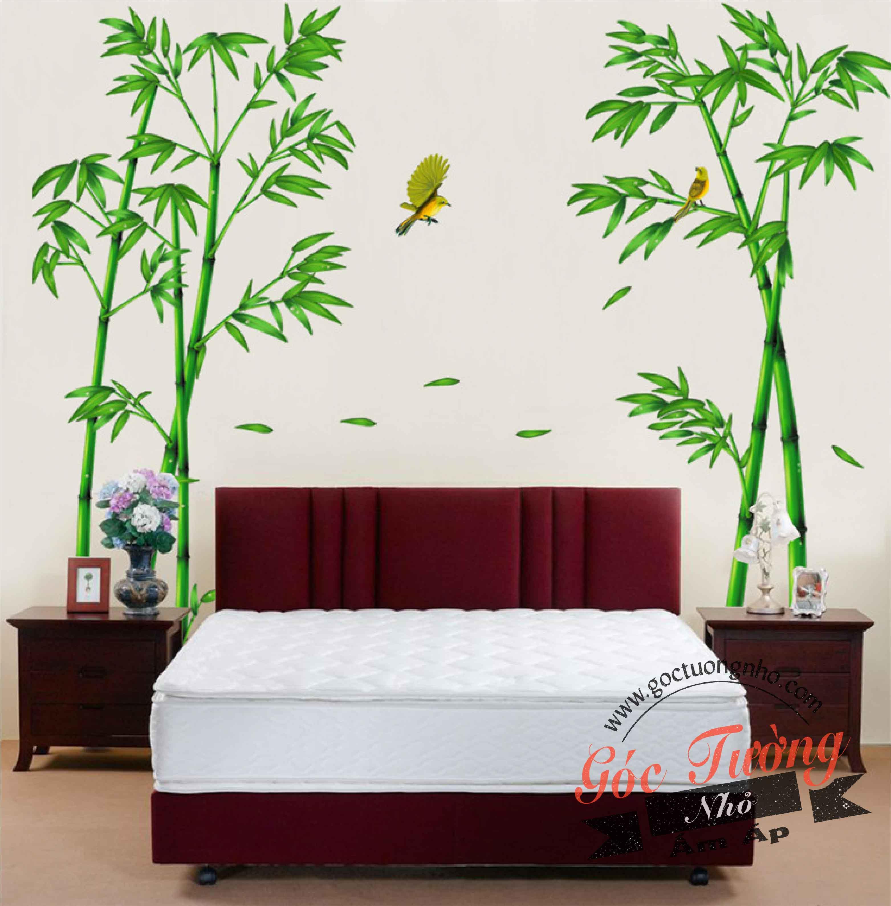 DECAL DÁN TƯỜNG HÌNH CÂY XANH DLX0779