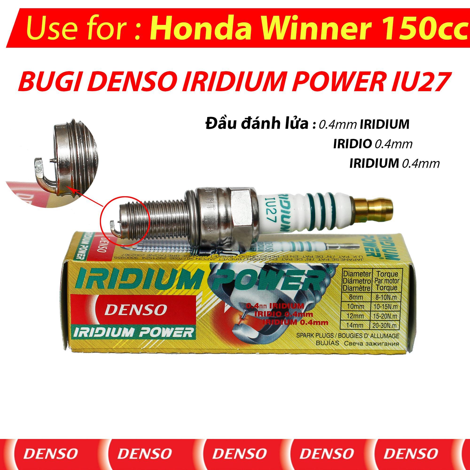 [HCM]Bugi DENSO IU27 Honda Winner 150cc  IRIDIUM POWER