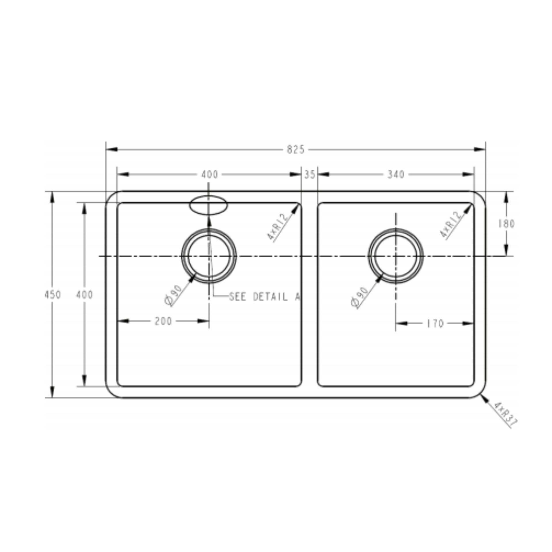 Chậu rửa chén 2 hộc moen model: 27112