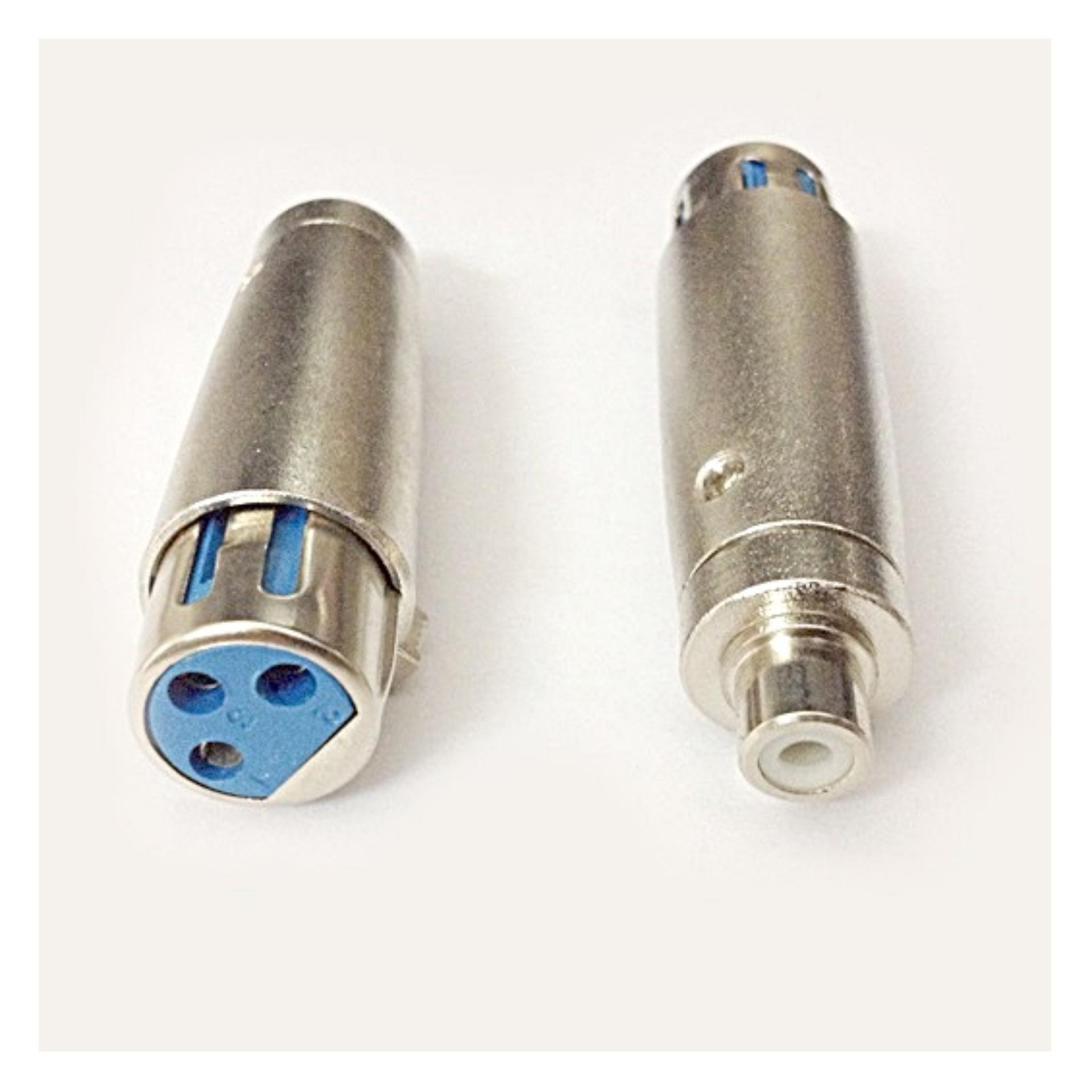 Bộ 2 Jack chuyển CANON cái ra AV cái