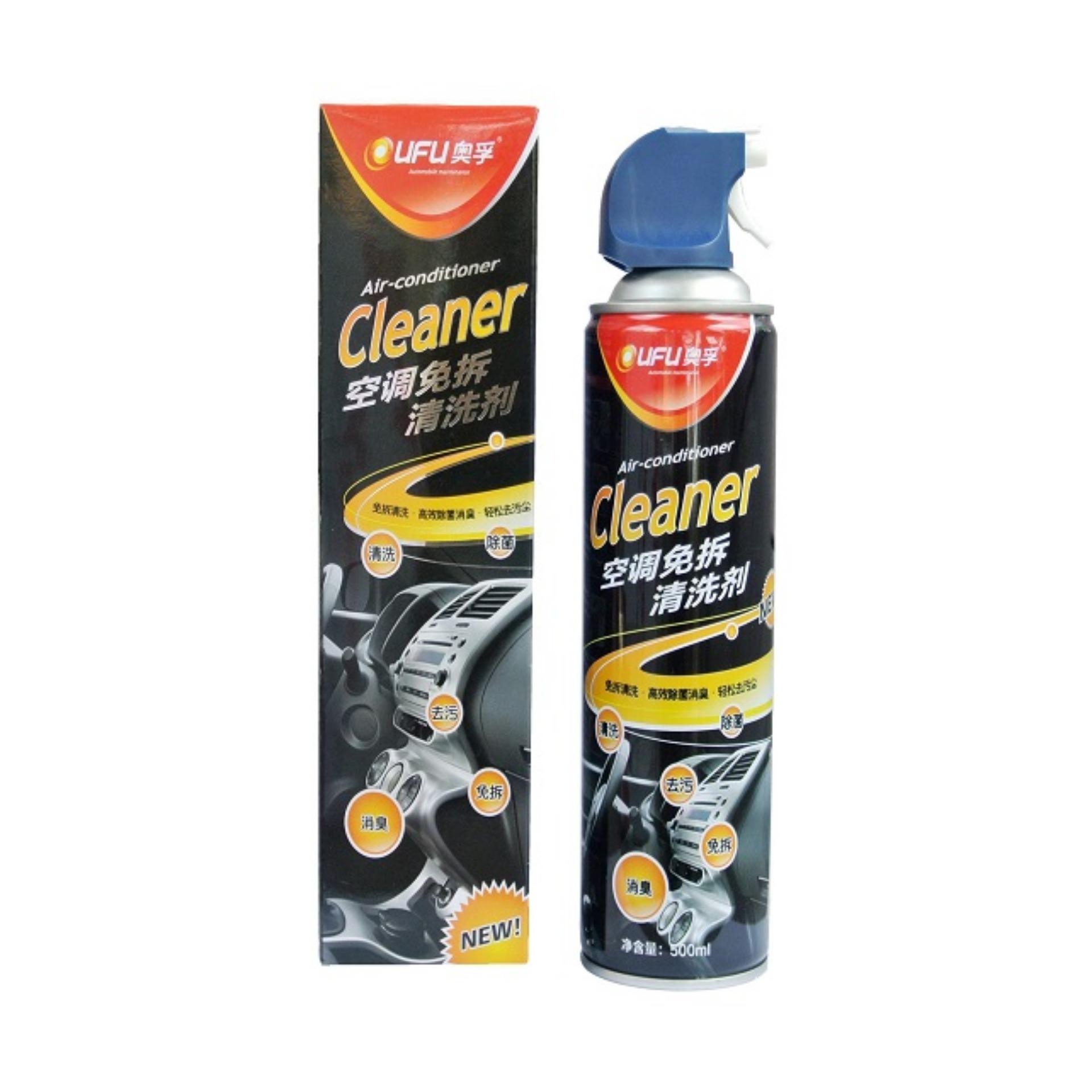 Chai xịt khửi mùi máy lạnh Oufu Air-conditioner Cleaner 500ml