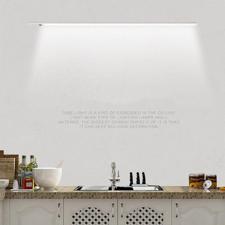 Đèn cảm ứng vẫy tay lắp tủ bếp dài 60cm bóng 11w
