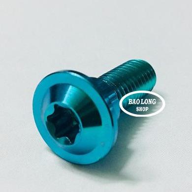 5 ỐC TITANIUM GR5 gắn Đĩa trước Exciter 150 (xanh lục bảo)