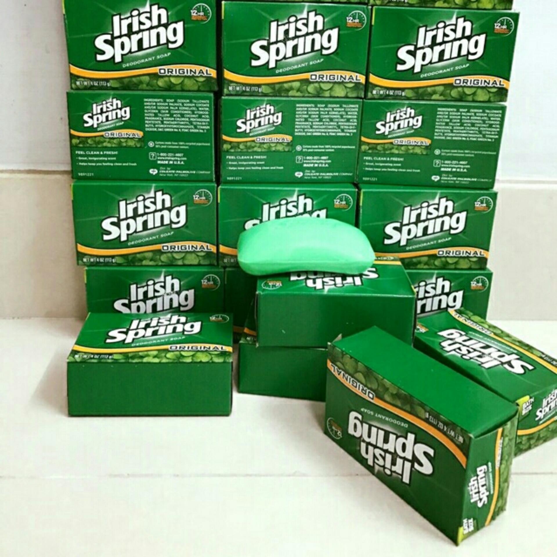 Bộ 6 Xà bông cục IRISH SPRING soap 113g