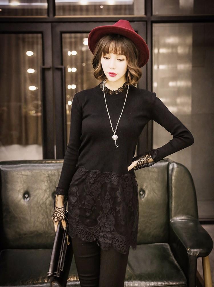 [HCM]ĐẦM LEN TIỂU THƯ 2018 - lindashop