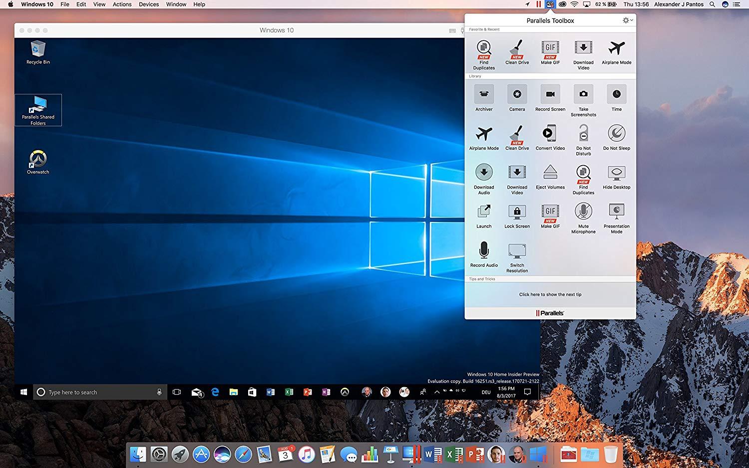 Phần mềm ảo hoá máy tính mac os bản 12