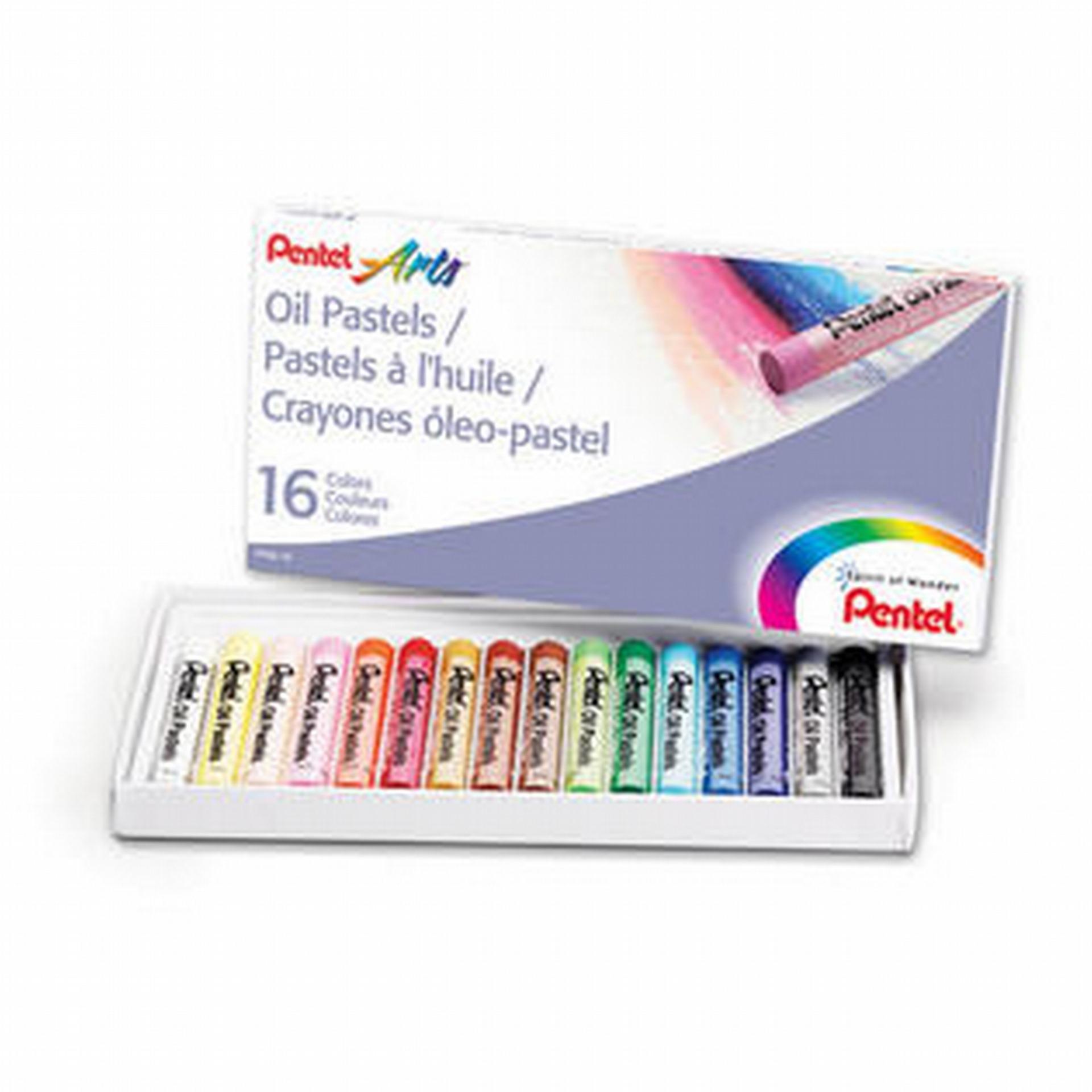 [HCM]SÁP DẦU PENTEL 16 MÀU