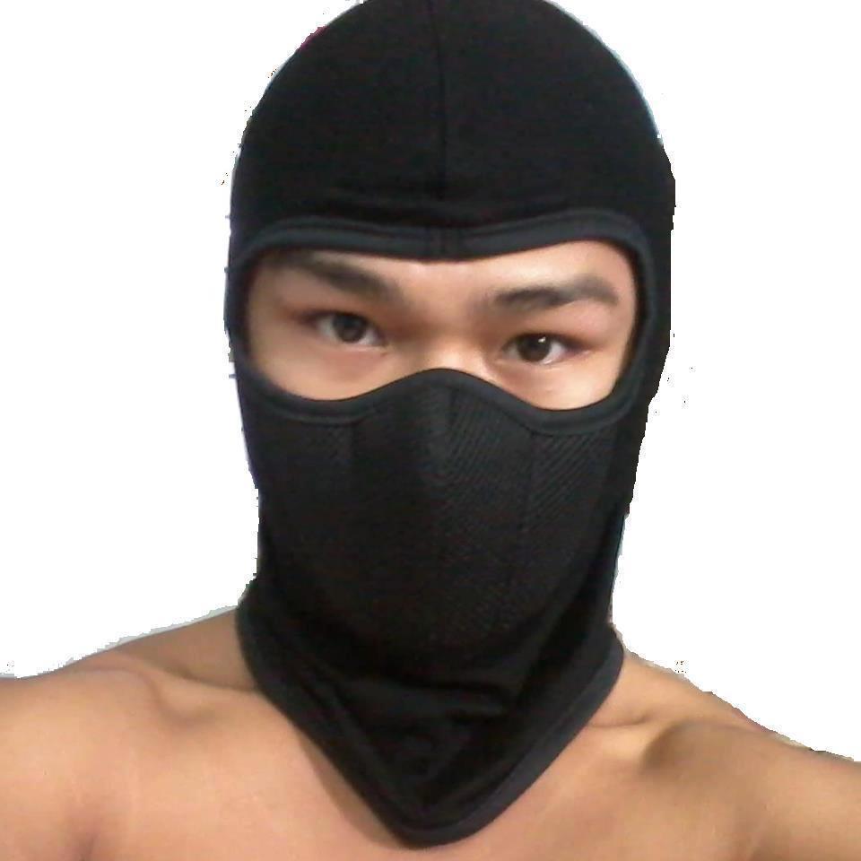 Khăn trùm đầu Ninja Full Đen