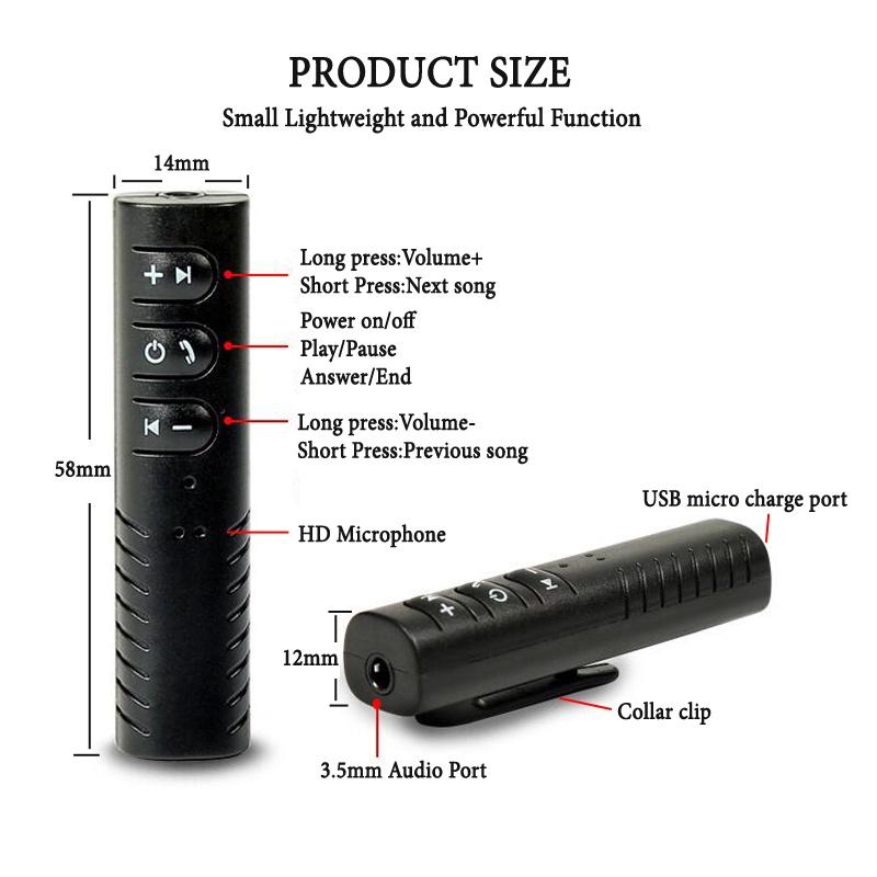 Thiết bị thu Bluetooth Adapter tạo kết nối âm thanh 4.1