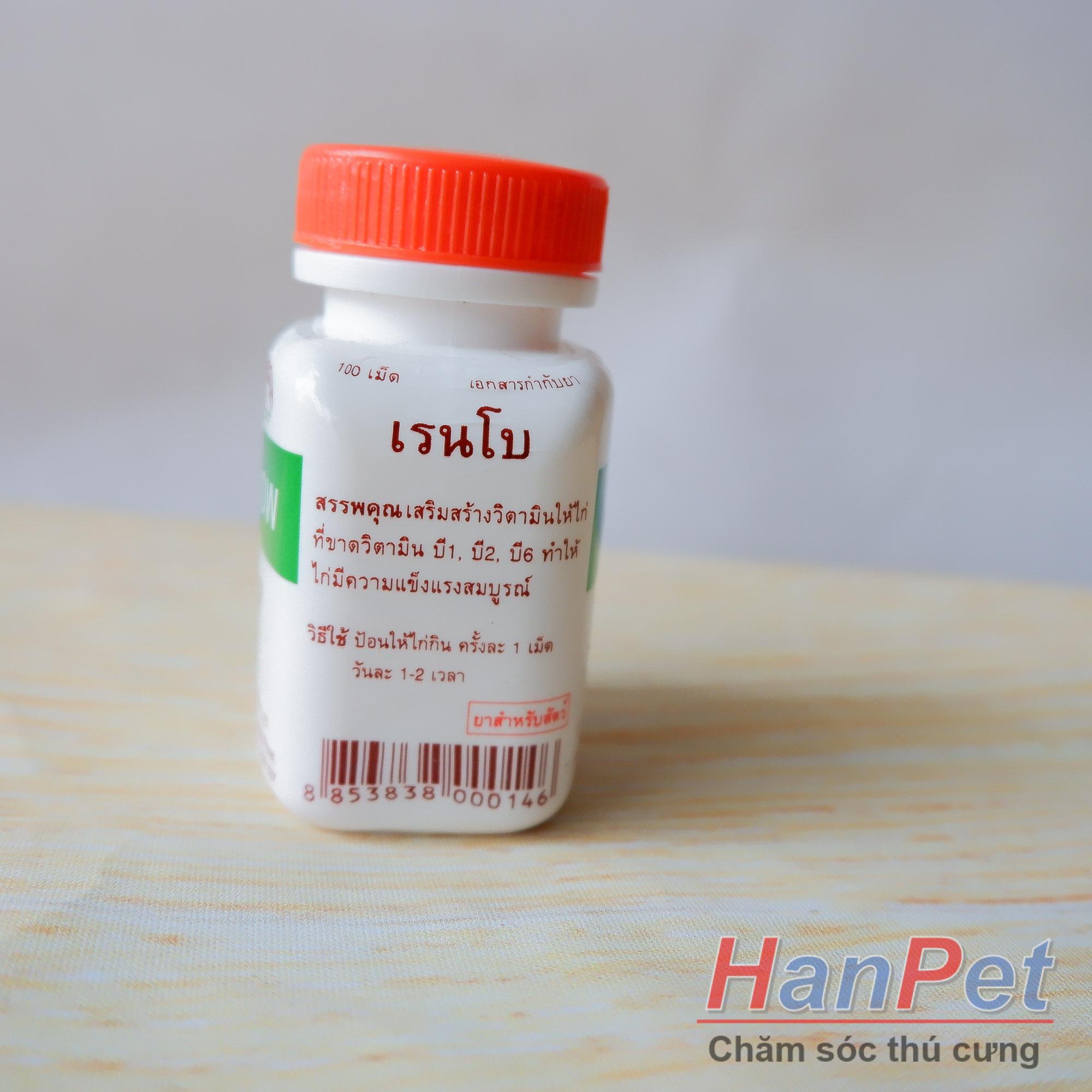RAINBOW thuốc tăng lực tăng cơ bắp gà chọi Thái lan