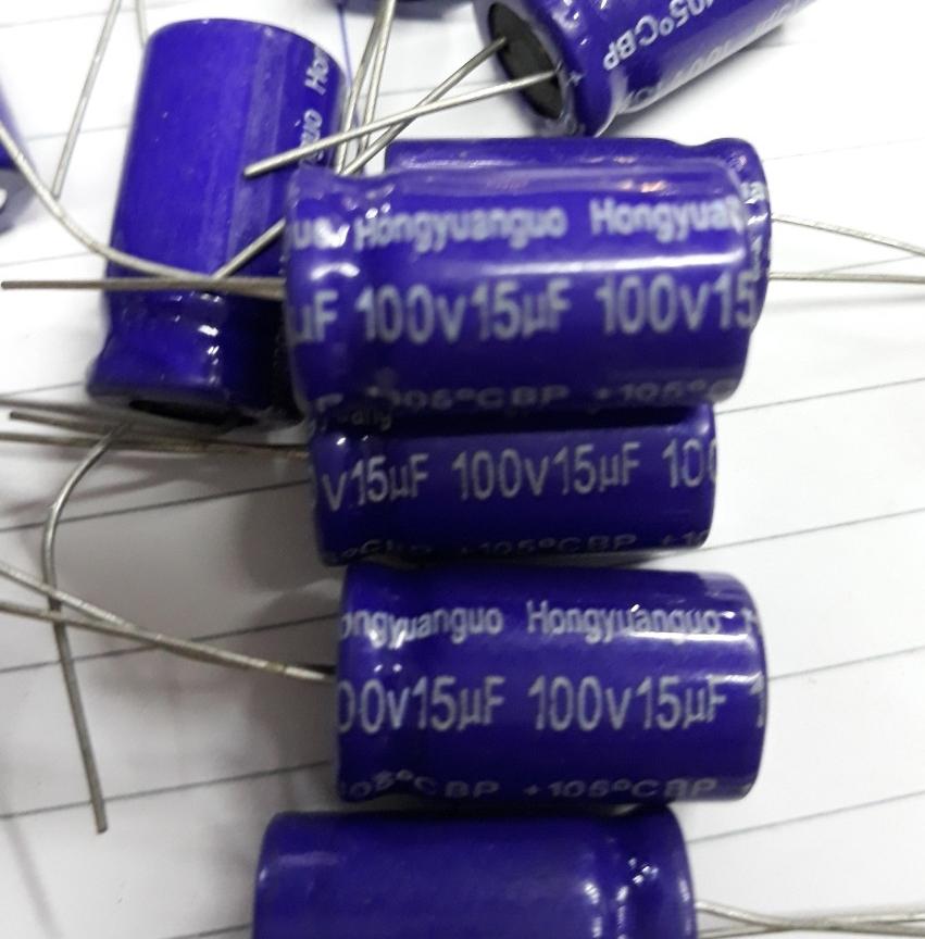 10 Tụ loa 3.3mf _ 100V 