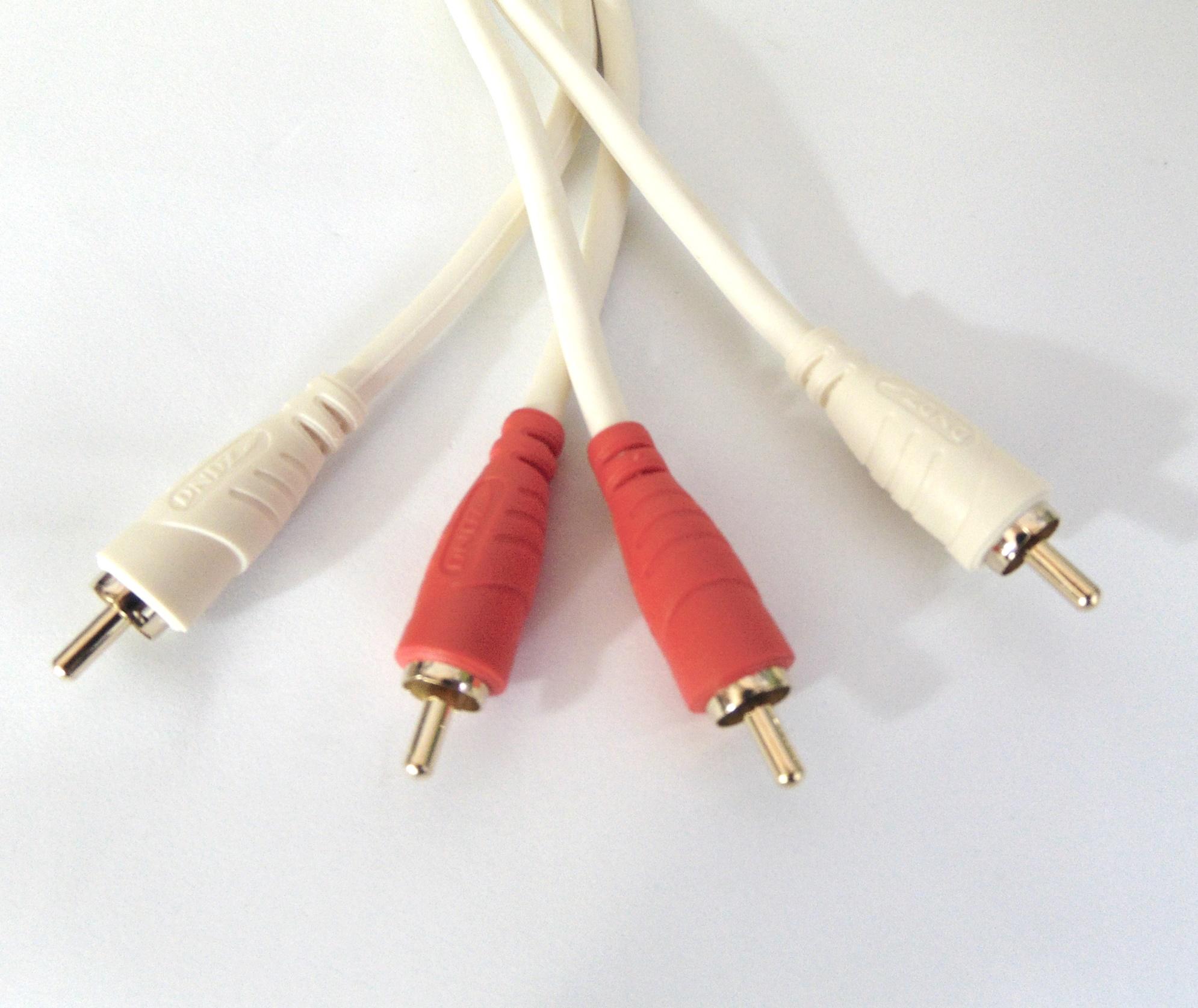 Cáp loa 4 đầu hoa sen RCA dài 10M Q2R (Loại tốt)