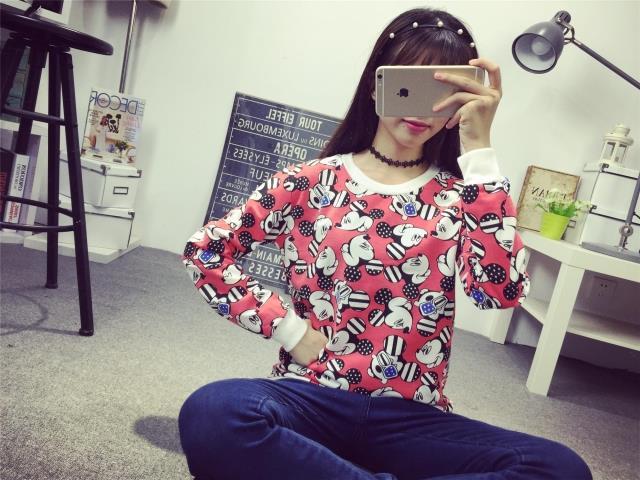 [HCM]áo thun nữ tay dài mickey Mã: AX2559.
