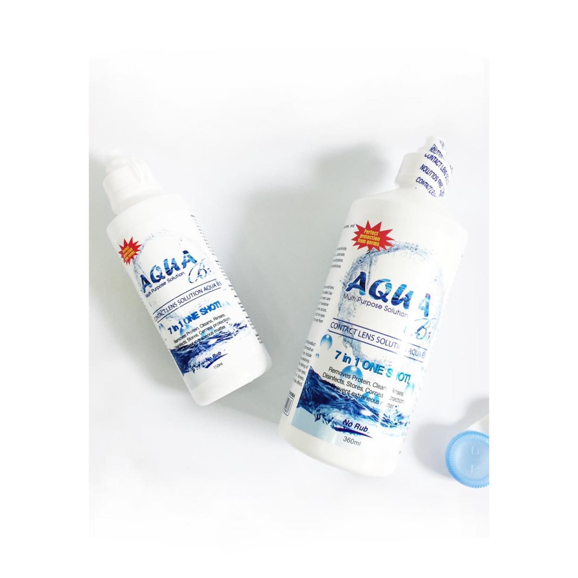 [HCM]nước ngâm lens Aqua 150ml