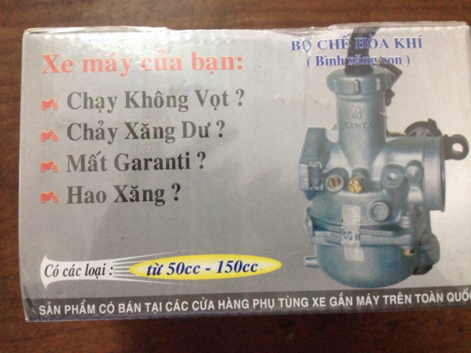 Bình xăng con Dream, Wave 110cc Centa loại 1 Thành Đạt