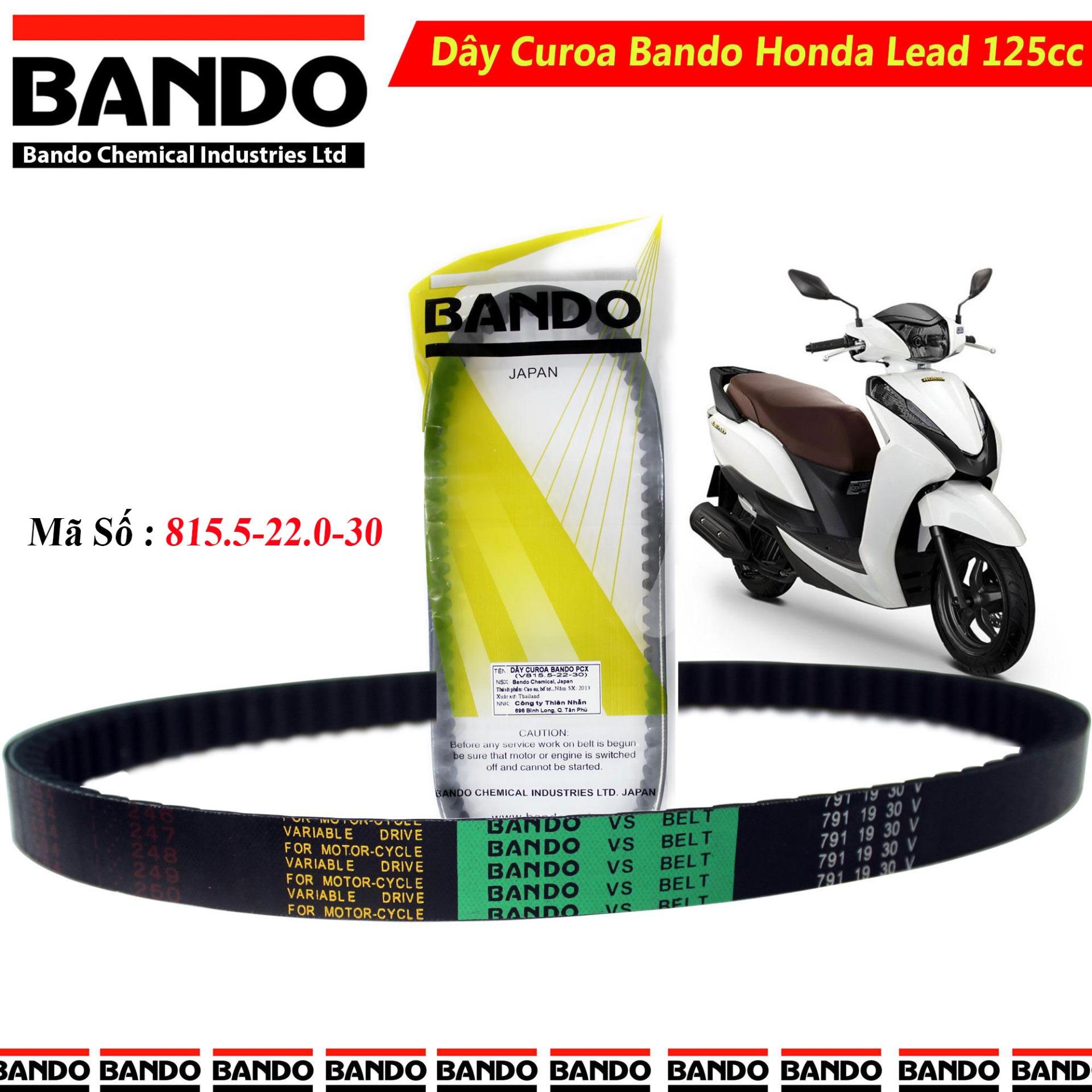 [HCM]Dây curoa Honda Lead 125cc ( Bando Thái Lan )