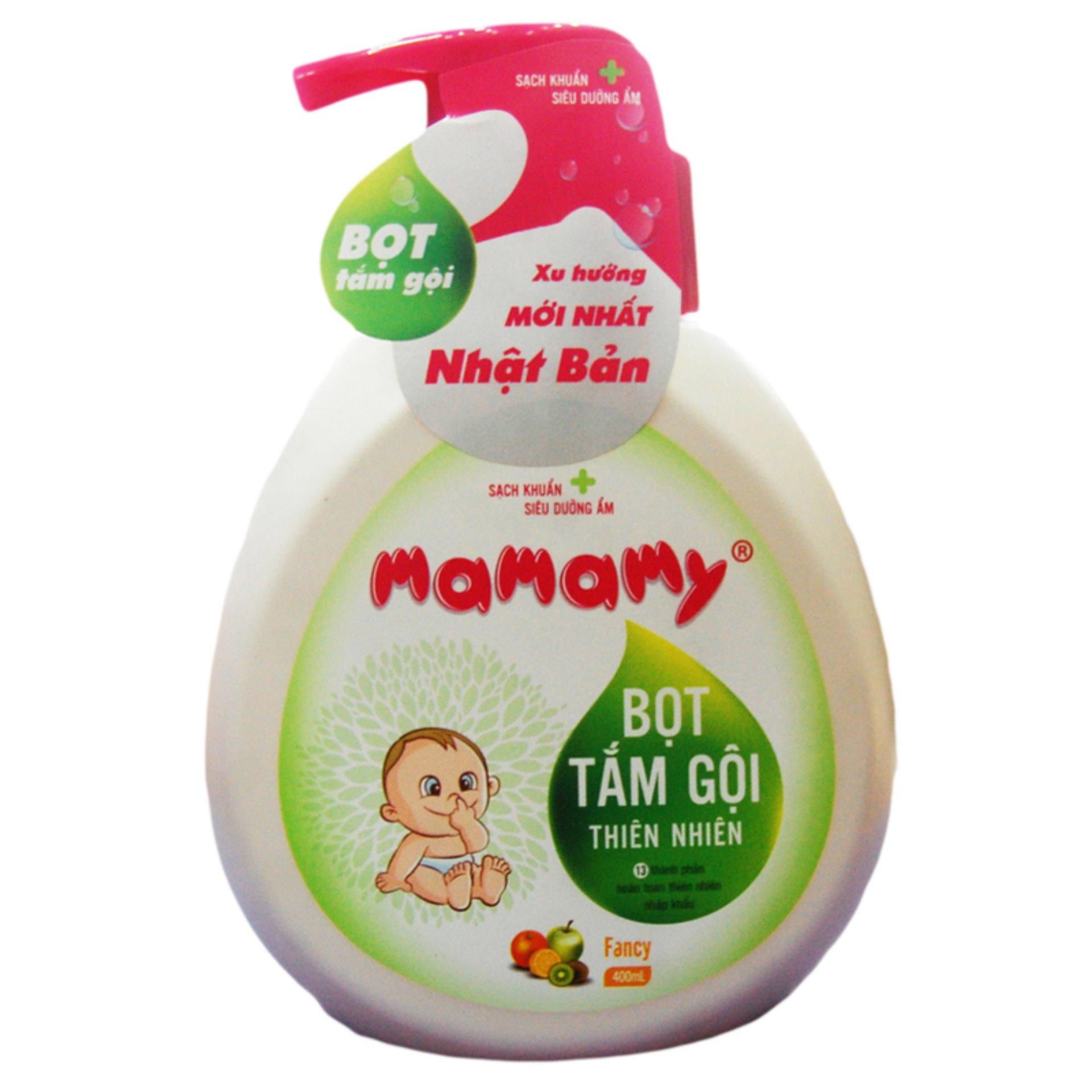 Bọt tắm gội Mamamy Fancy 400ml