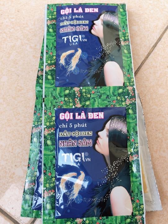Dầu gội đen tóc thảo dược - Gội là đen 10 gói