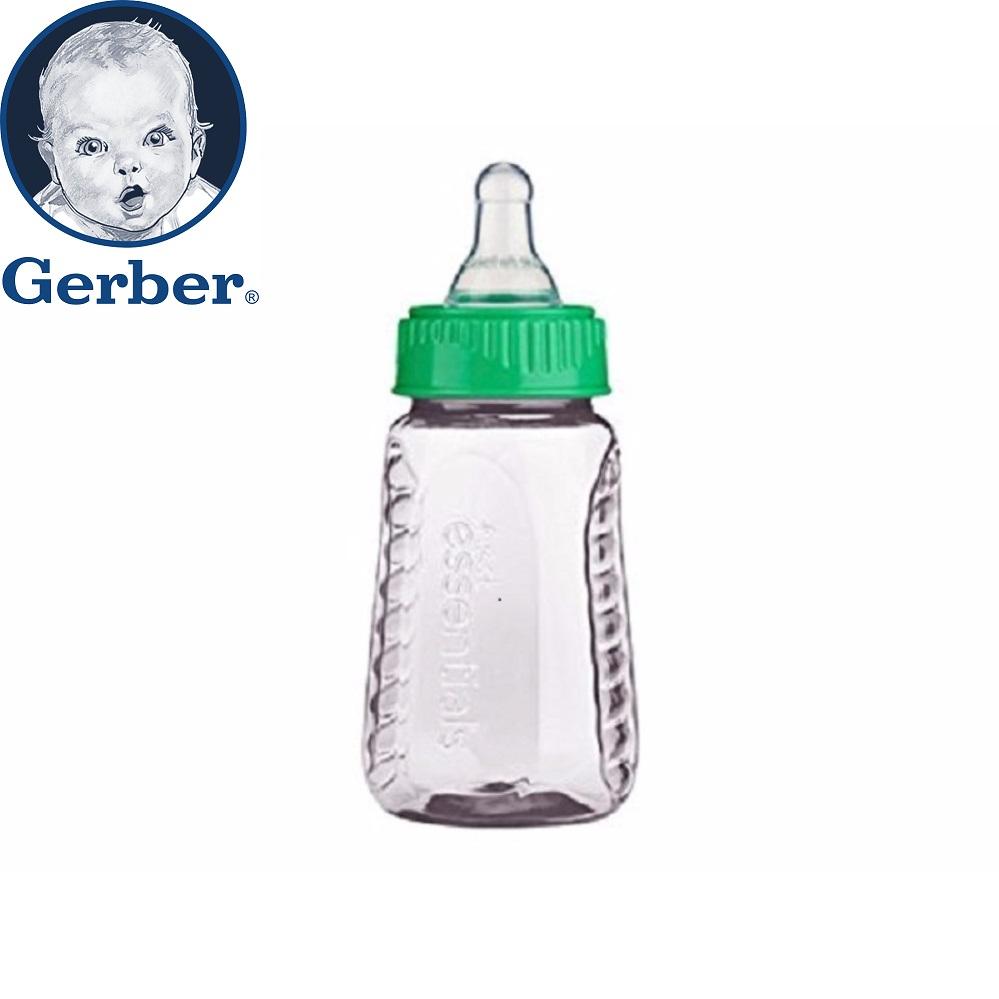 Bình sữa Gerber First Essentials núm silicon 150ml (5oz)-Xách tay Mỹ