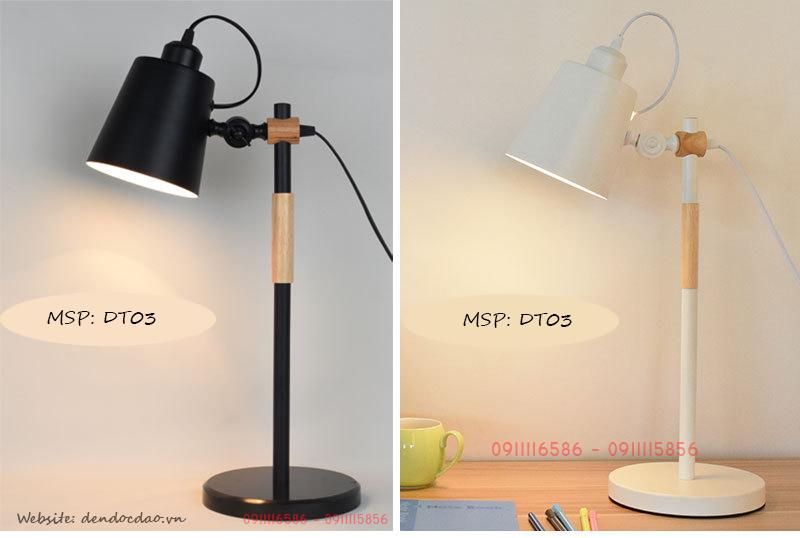 ĐÈN BÀN HỌC SINH KIỂU DÁNG PIXAR DT03 - KÈM BÓNG LED CHỐNG LÓA CẬN