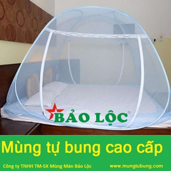 Mùng Chụp Tự Bung Đỉnh Chóp Cao Cấp 1m8