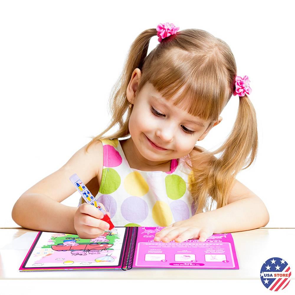 Sách Vẽ Ma Thuật Cho Bé Tập Tô (Tự Hiện Màu)